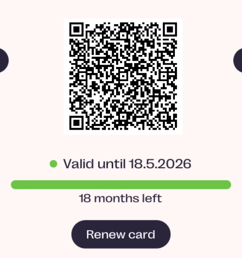 museum card qr code